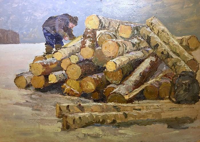 Этюд с дровами